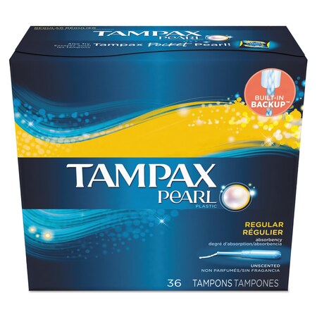 Tampax Pearl Tampons, Regular, PK432 71127
